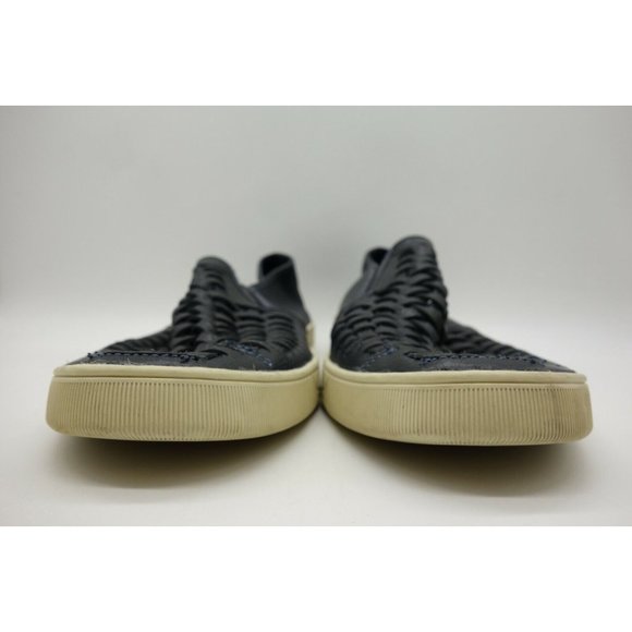 Steve Madden Navy Blue Woven Leather Casual Slip On Loafers Shoes Men\'s 12 M main image 6